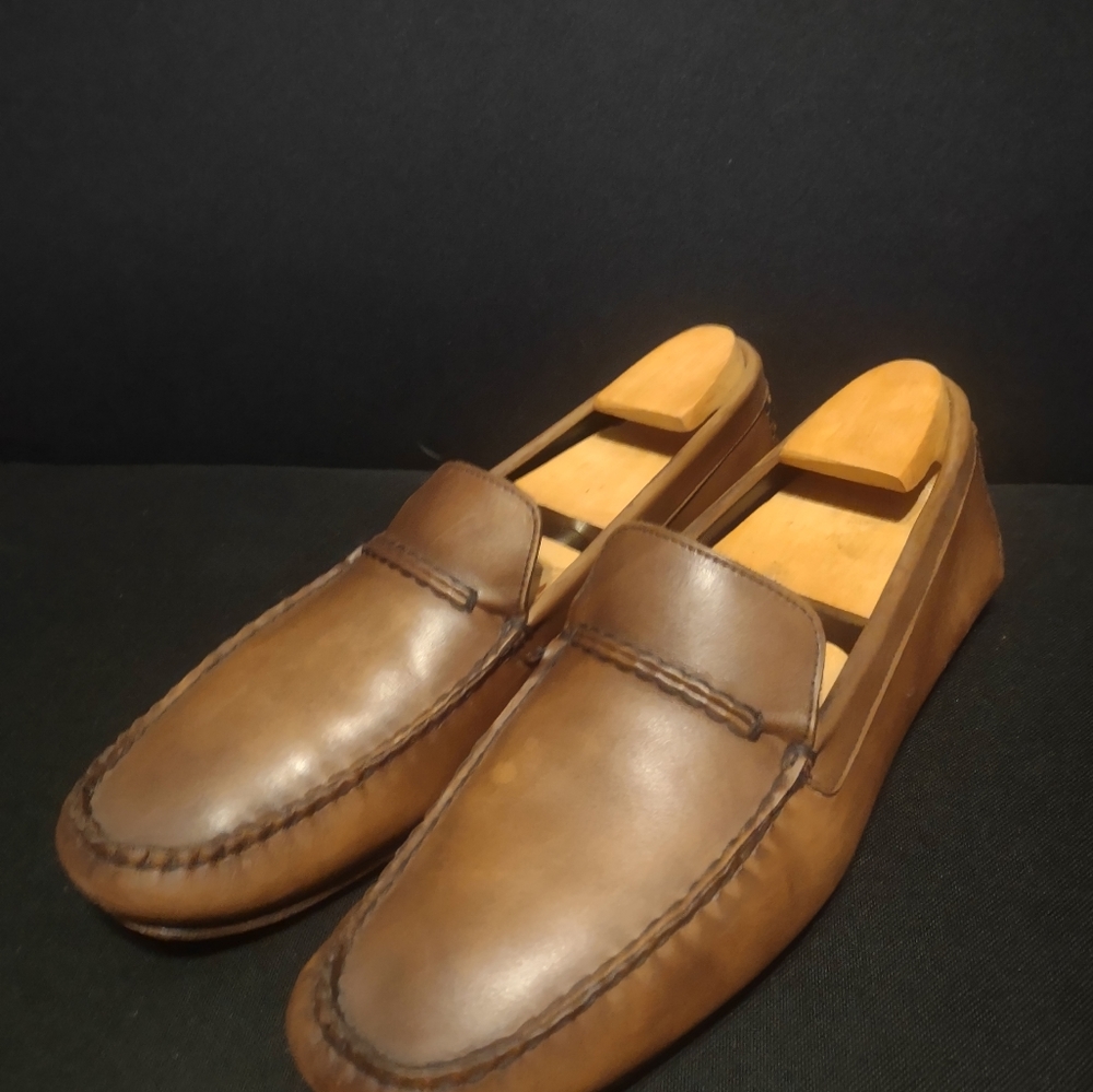 Allen Edmonds Super Sport Brown Loafers Size 12 D